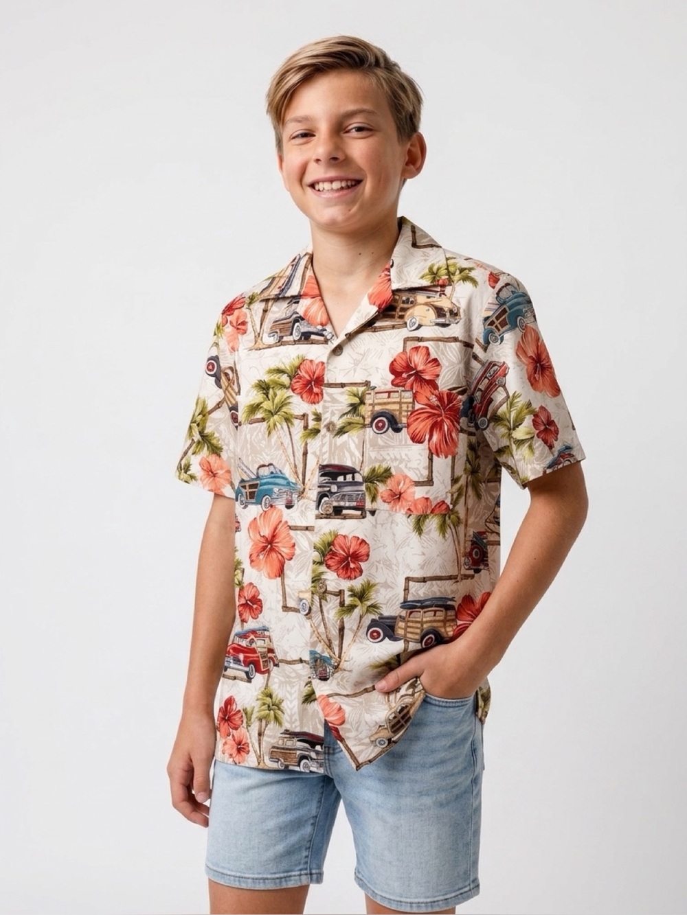 Vintage Islands Fine Burgers & Drinks
Hawaiian Aloha Shirt - Size XS. - Picture 1 of 16